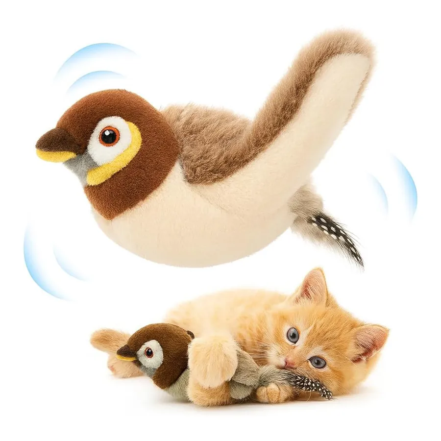 Flapping Bird Cat Toy