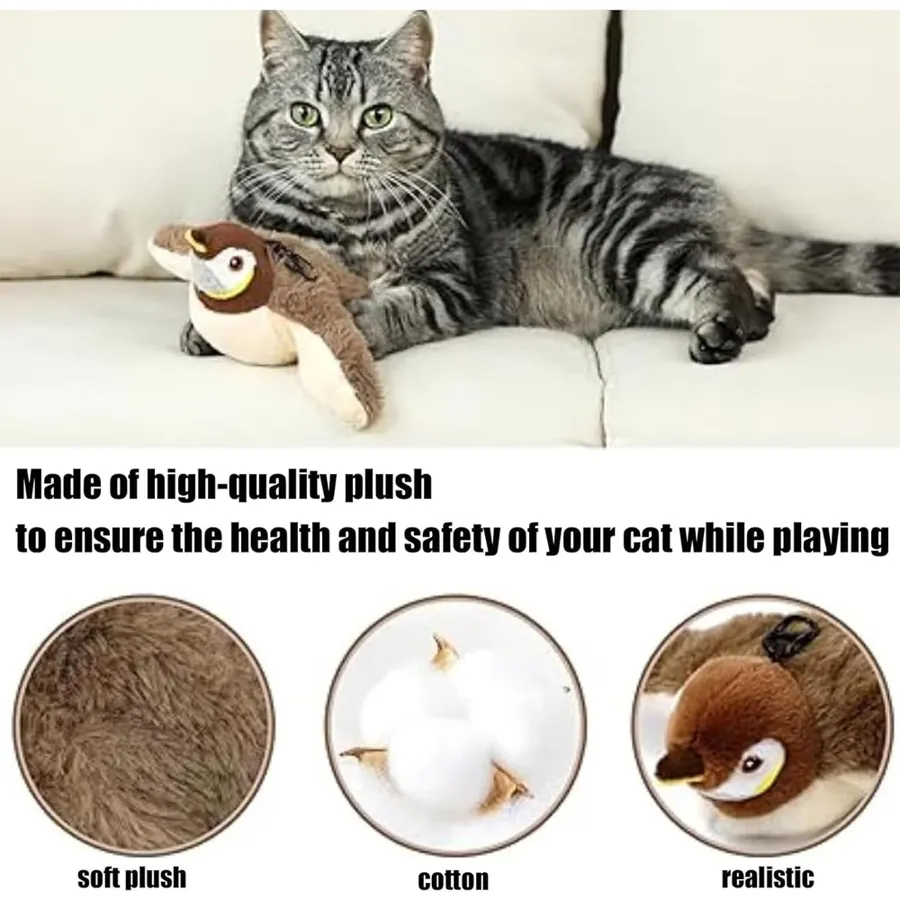 Flapping Bird Cat Toy photo 2
