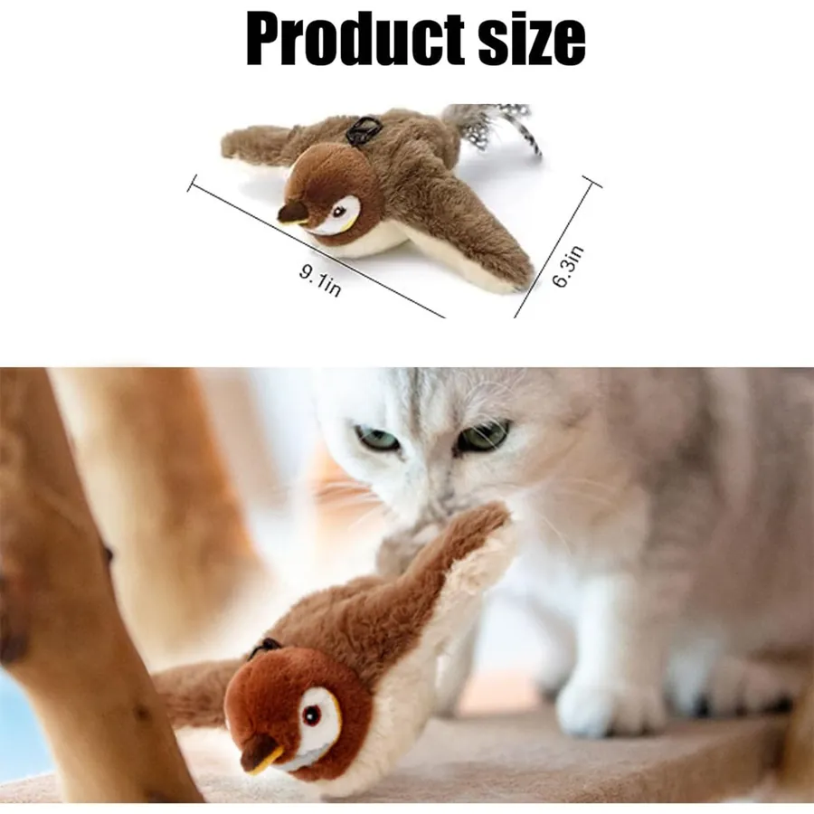 Flapping Bird Cat Toy photo 5