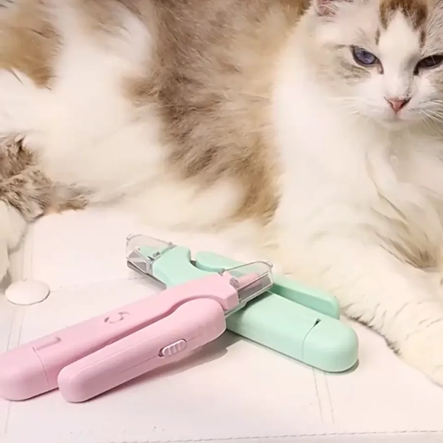 LED Pet Nail Clipper & File