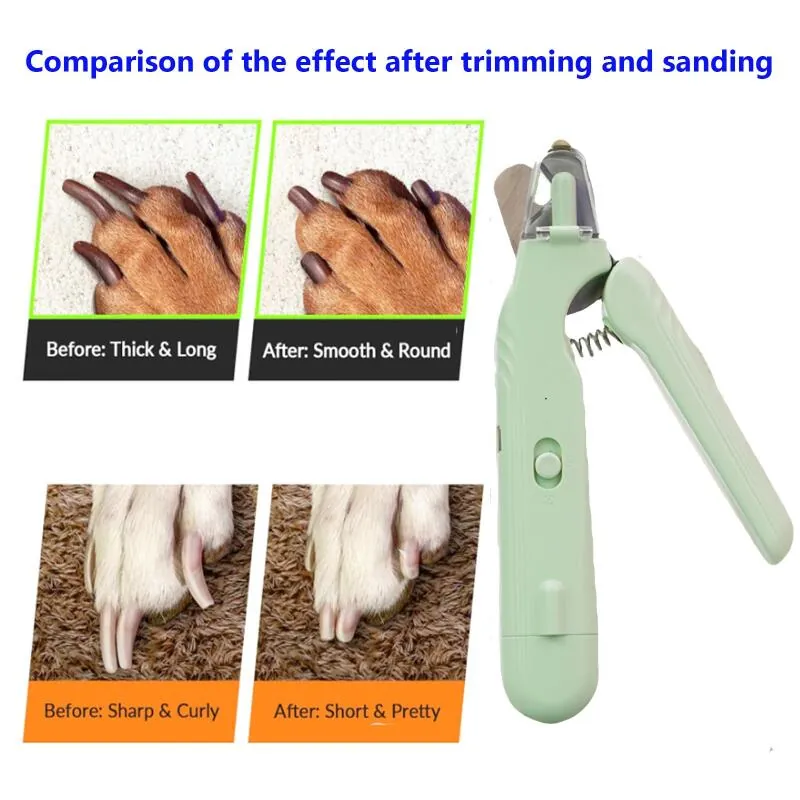 LED Pet Nail Clipper & File photo 5