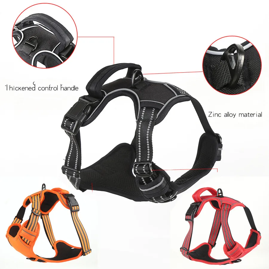 No-Pull Reflective Harness photo 2